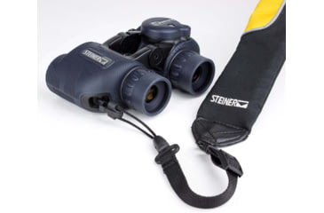 Image of Steiner Binocular Float Strap Navigator Open Hinge, Yellow, 7699