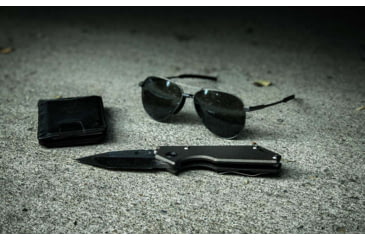 Image of STNGR Horizon Lifestyle Sunglasses, Matte Black/Smoke, Medium/Large, 1P-ODAR-LIOP