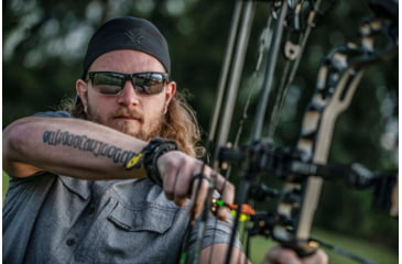 Image of STNGR Nomad Lifestyle Sunglasses, Black/Smoke, Medium/Large, 14-272F-D64A