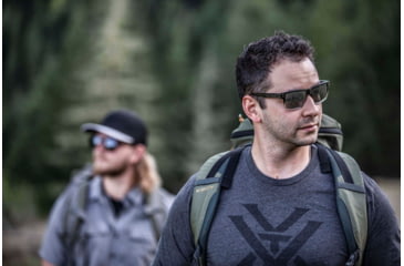 Image of STNGR Nomad Lifestyle Sunglasses, Black/Smoke, Medium/Large, 14-272F-D64A