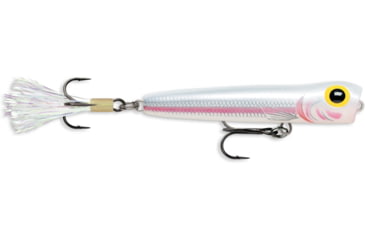 Image of Storm Rattlin Chug Bug Topwater Popper, 3-1/4in, 3/8oz, Bleeding Pearl, CB081307