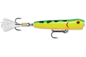 Image of Storm Rattlin Chug Bug Topwater Popper, 3-1/4in, 3/8oz, Hot Frog, CB08205