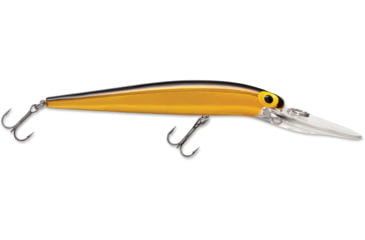 Image of Storm Original Deep ThunderStick 12 Hard Bait, Metallic Yellow/ Black BK, DAJ104