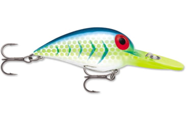 Image of Storm Original Mag Wart Crankbait, Floating, Blazin Blue UV, 2 3/4in, 3/4oz, AV668