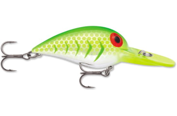 Image of Storm Original Mag Wart Crankbait, Floating, Blazin Green UV, 2 3/4in, 3/4oz, AV667