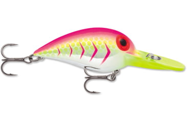 Image of Storm Original Mag Wart Crankbait, Floating, Blazin Pink UV, 2 3/4in, 3/4oz, AV666