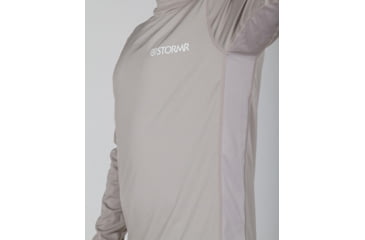 Image of Stormr UV Shield Mesh Side Long Sleeve Performance Shirt- Mens, Smoke, Small, RW215M-02-S