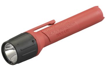 Image of Streamlight 2Aaa Propolymer Haz-Lo Flashlight, Atex Rated, 60 Lumen White Led, 2 X Aaa Battery, Box, Orange, 66507