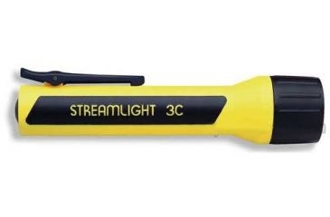 Image of Streamlight 3C Pro Polymer Flashlight, Yellow, Blister Pack, 33254