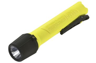 Image of Streamlight 3C Propolymer Haz-Lo Flashlight, Inmetro Rated, 120 Lumen White Led, Uses 3 X C Batteries, Yellow, 33824