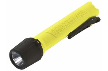 Image of Streamlight 3C Propolymer Haz-Lo Flashlight, Inmetro Rated, 120 Lumen White Led, Uses 3 X C Batteries, Yellow, 33824
