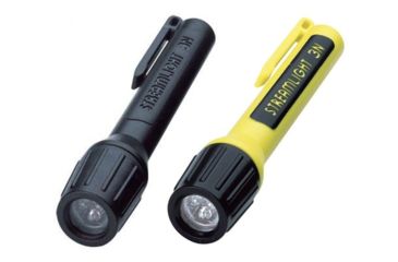 Image of Streamlight 3N Propolymer Flashlights with batteries, Black, Yellow