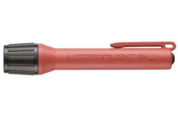 Image of Streamlight 3N Propolymer Haz-Lo Flashlight, Atex Rated, 30 Lumen White Led, Orange, 62505