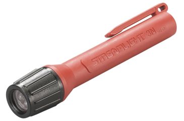 Image of Streamlight 3N Propolymer Haz-Lo Flashlight, Atex Rated, 30 Lumen White Led, Orange, 62505