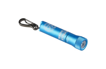 Image of C.O.P.S. Blue Nano Light II Miniature Keychain Flashlight