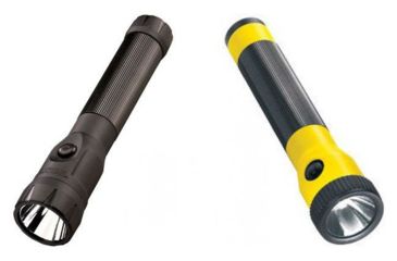 Image of Streamlight C4 LED Rechargeable Polystinger LED Flashlight, Black, Yellow