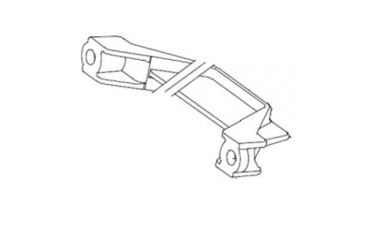 Image of Streamlight Clamp Assembly (includes pad) - Vulcan/Fire Vulcan 440055