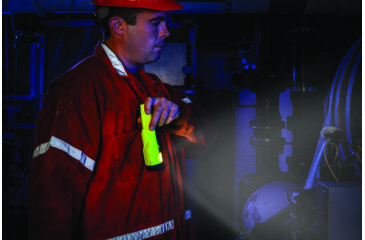 Image of Streamlight Dualie 3Aa Flashlight, Atex Rated, 245 Lumen Spot/Flood Led, 3 X Aa Battery, Clam Pack, Yellow, 68754