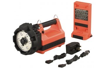 Image of Streamlight E-Flood LiteBox HL Standard System, 240V AC/12V DC, shoulder strap &amp; mounting rack-Orange 45663