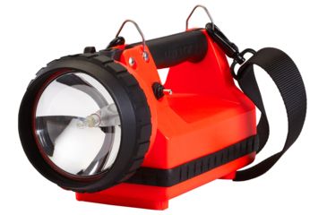 Image of Streamlight Firebox Rechargeable Lantern, 150 Lumen 8 Watt Spot, 22060 - Iec Type A 100V Ac Charge Cord, Orange, 45305