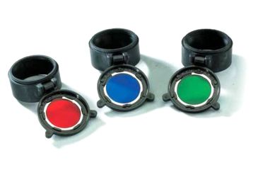Image of Streamlight Flashlight Flip Up Lens for Stinger, Stinger XT, PolyStinger and TL-3 Flashlights, Blue, Green, Red