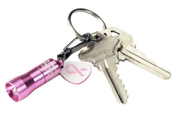 Image of Streamlight Nano Mini Flashlight, Gift Pack, Supports Breast Cancer Research Foundation, Pink, 73011