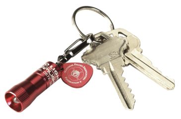 Image of Streamlight Nano Mini Flashlight, Gift Pack, Supports National Fallen Firefighters Foundation, Red, 73012