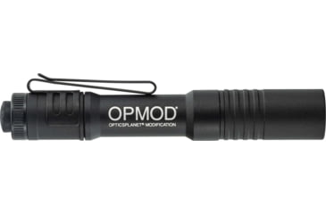 Image of Streamlight OPMOD MicroStream Personal LED Flashlight, Ultra-Compact USB Rechargeable, 250/50 Lumens, Black, 66604OPMOD
