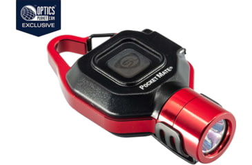 Image of Streamlight OPMOD Pocket Mate Ultra-Compact LED Flashlight, Lithium Ion, White, 325 Lumens, Red, 73301OPMOD