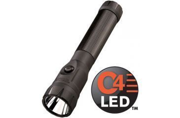 Image of Streamlight PolyStinger LED Flashlight with 120V AC Fast Charger - Black