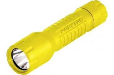 Image of Streamlight PolyTac Polymer Flashlight  Xenon Bulb Lithium Batteries Yellow 88803