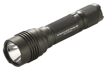 Image of Streamlight ProTac HL LED Professional Flashlight, Black w/ 2 CR123A Batteries, Holster, 88040