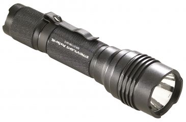 Image of Streamlight ProTac HL LED Professional Flashlight, Black w/ 2 CR123A Batteries, Holster, 88040