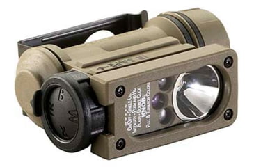 Image of Streamlight Sidewinder Compact II Rescue, 1 AA/CR123A Battery, White/Green/Blue/IR LEDs w/Diffuser, Box, 14534