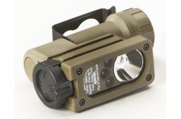 Image of Streamlight Sidewinder Tactical Flashlight - White/Red/Green/Blue - Coyote Tan