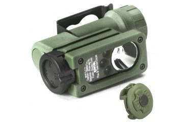 Image of Streamlight Sidewinder Compact Tactical - OD Green, with Helmet Mount 14131