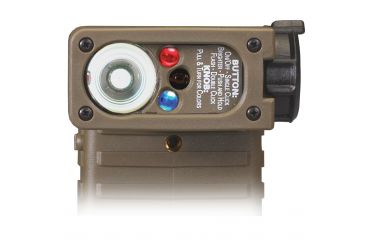 Image of Streamlight Sidewinder Tactical Flashlight, Coyote Tan - C4 White, Red, Blue, IR LEDs 14032 Boxed package