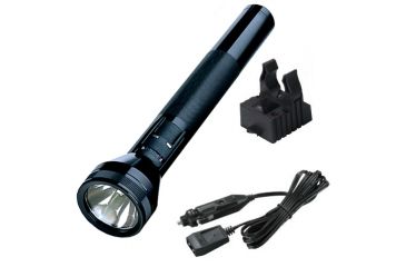 Image of Streamlight SL - 20 XP LED - Halogen Flashlight, Black with 12V DC vehicle charger - 1 sleeve