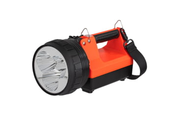 Image of Streamlight Litebox 1Million Rechargeable Li-Ion Battery Pack 3300 Lumens Long-Range Search and Scene Flashlight, Flashlight Only, Orange, 46200