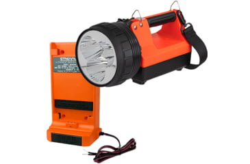 Image of Streamlight Litebox 1Million Rechargeable Li-Ion Battery Pack 3300 Lumens Long-Range Search and Scene Flashlight, Vehicle Mount System, Orange, 46203
