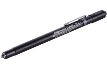 Image of Streamlight Stylus Pen Light, Atex Rated, 11 Lumen White Led, 3 X Aaaa Battery, Black, 65082