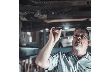 Image of Streamlight Stylus Pro COB USB Rechargeable Penlight with 19in USB Cord, Clam, Red 66703