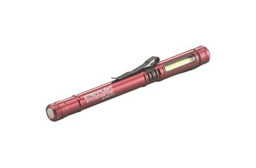 Image of Streamlight Stylus Pro COB USB Rechargeable Penlight with 19in USB Cord, Clam, Red 66703