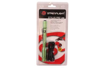 Image of Streamlight Stylus Pro Usb Rechargeable Penlight, Lime Green - 66145