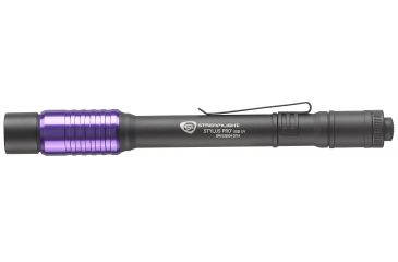 Image of Streamlight Stylus Pro USB UV Rechargeable Penlight,325mW w/USB Cord,Holster 66149