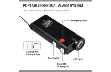 Image of StreetWise Security Products Knight Light Alarm/Flashlight