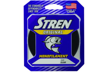 Image of Stren Original Mono Pony Spool 10lb 100yd Pony Spool Clr/Blu Fluorescent, SOPS10-26