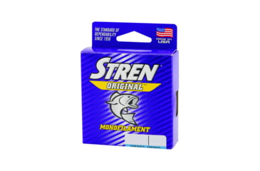 Image of Stren Original Mono Pony Spool 4lb 100yd Pony Spool Clr/Blu Fluorescent, SOPS4-26