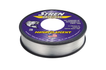 Image of Stren Original Mono Pony Spool 6lb 100yd Pony Spool Clr/Blu Fluorescent, SOPS6-26