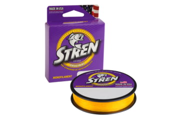 Image of Stren Original Monofilament Line, 0.011in/0.27mm, 8lb/3.6kg, 100yd/91m, Hi-Vis Gold, SOPS8-GD